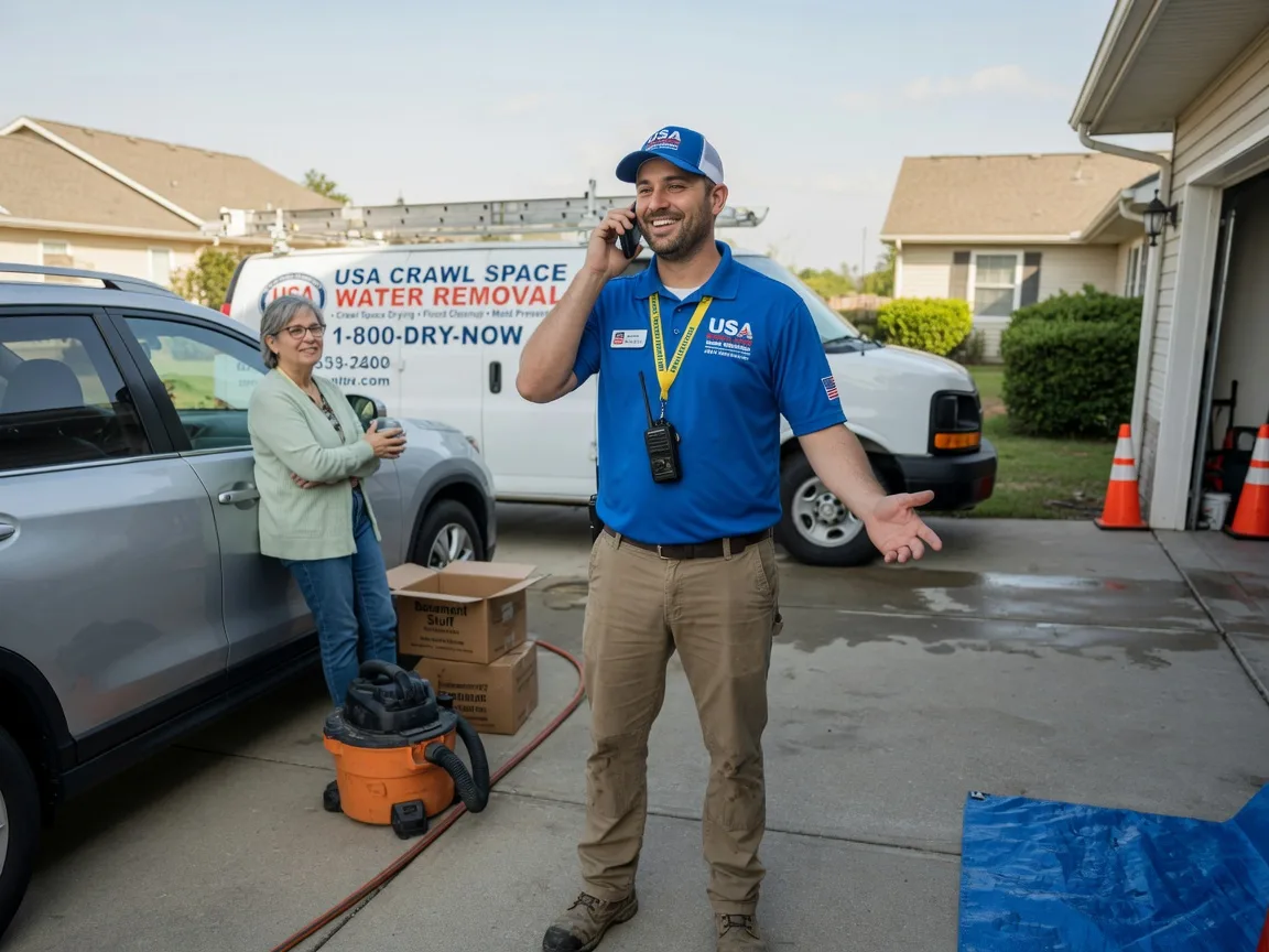 Crawl Space Water Removal Malvern, AR FAQs